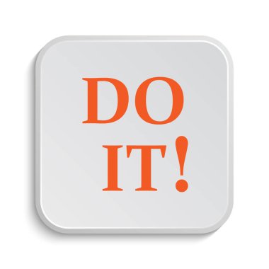 Simge yapmak. Beyaz arka plan üzerinde Internet düğmesi