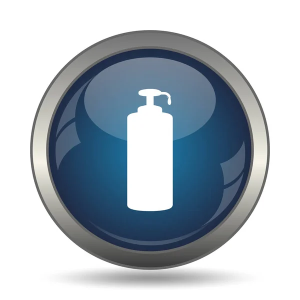 Soap Icon Internet Button White Background — Stock Photo, Image