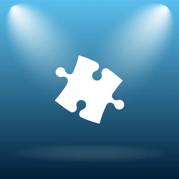Puzzel stuk pictogram — Stockfoto