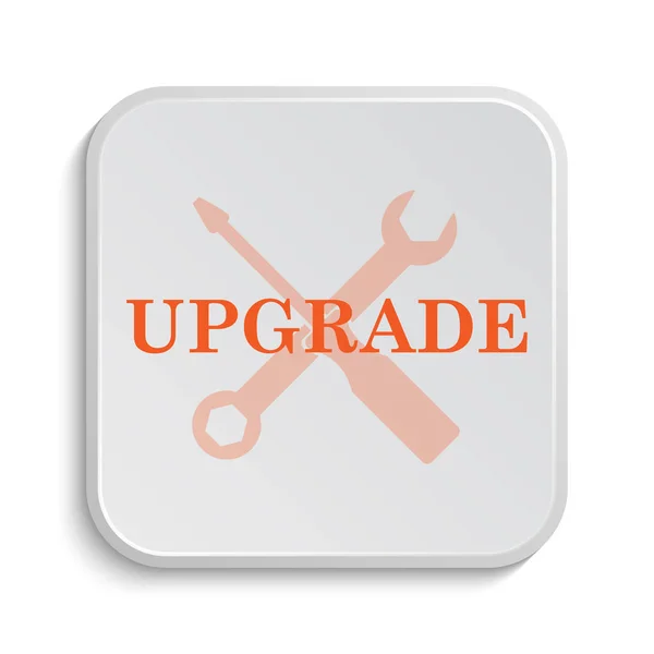 Upgrade Icon Internet Button White Background — Stock Photo, Image