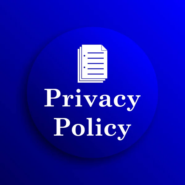 Privacy policy icon — Stock Photo, Image