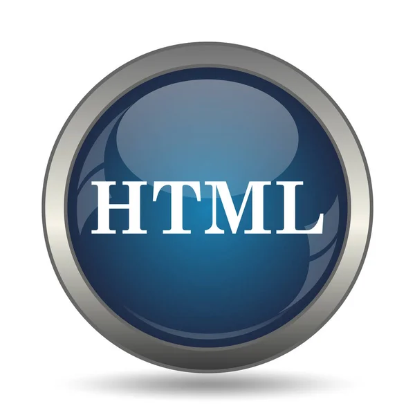 Html 아이콘입니다 배경에서 인터넷 — 스톡 사진