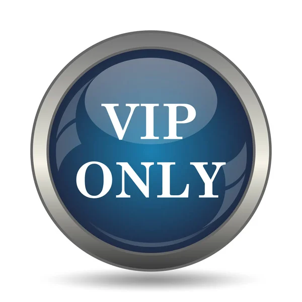 Vip Only Icon Internet Button White Background — Stock Photo, Image