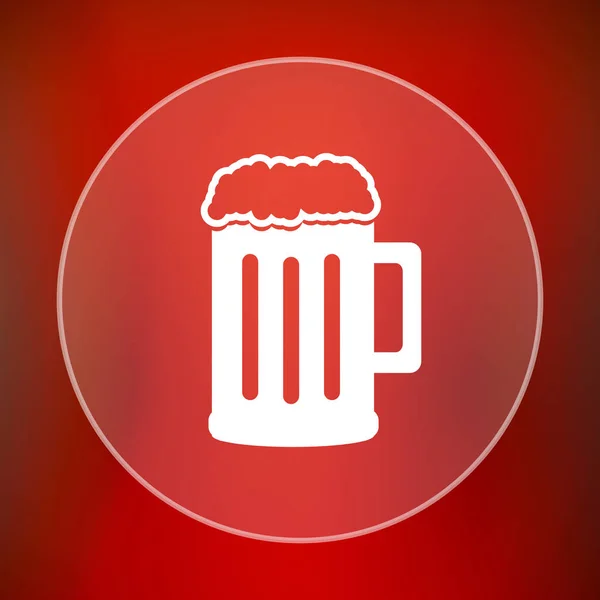 Ícone de cerveja — Fotografia de Stock