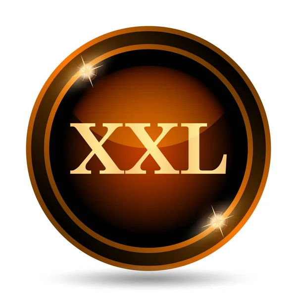 Xxl Εικονίδιο Κουμπί Internet Άσπρο Φόντο — Φωτογραφία Αρχείου