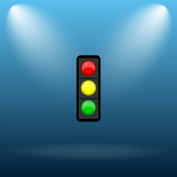 Verkeerslichtpictogram — Stockfoto