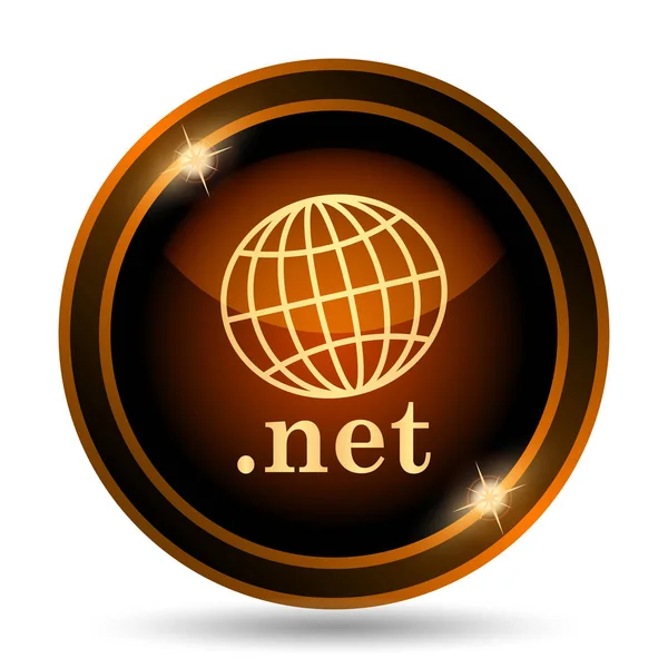 Net Icon Internet Button White Background — Stock Photo, Image