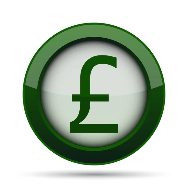 Pound icon — Stock Photo, Image