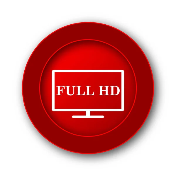 Full Icon Internet Button White Background — Stock Photo, Image