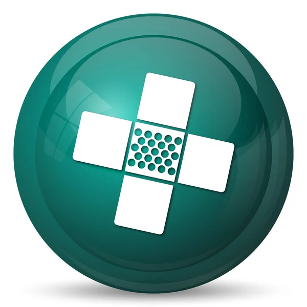 Ícone de patch médico — Fotografia de Stock