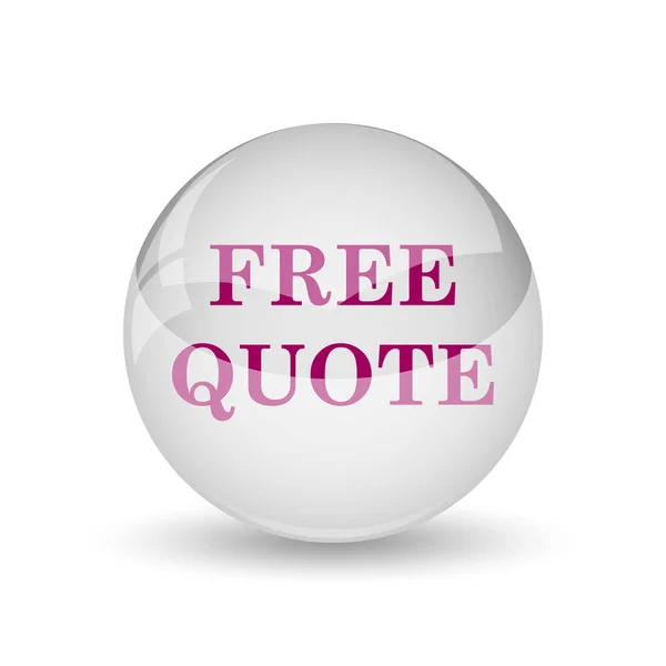 Free quote icon — Stock Photo, Image