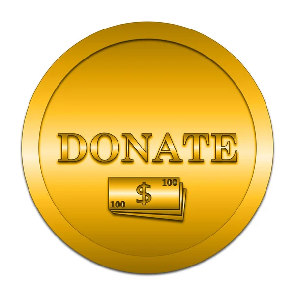 Donate icon — Stock Photo, Image