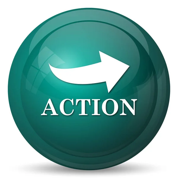 Action icon — Stock Photo, Image