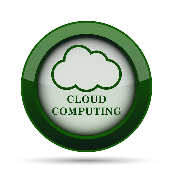 Cloud computing pictogram — Stockfoto