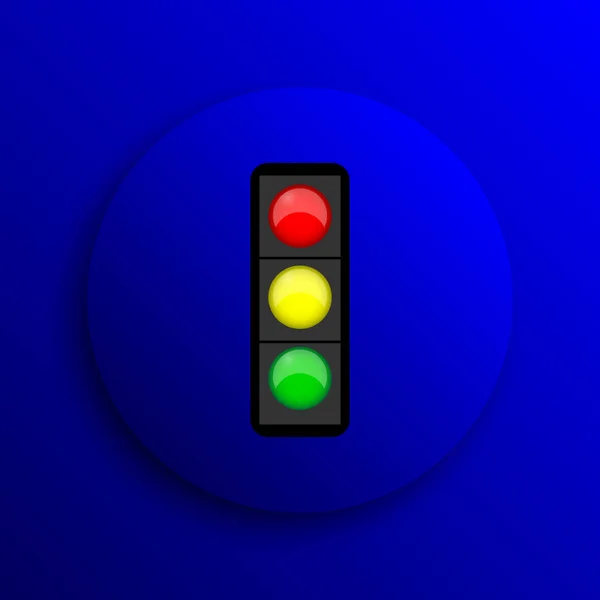 Traffic light icon — Stock Photo, Image