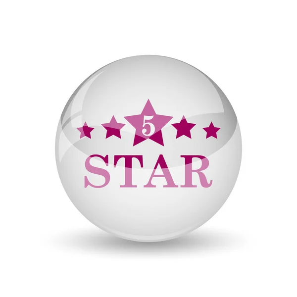 5 star icon — Stock Photo, Image