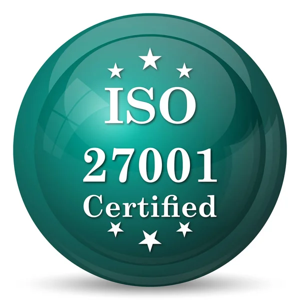 Ikona ISO 27001 — Zdjęcie stockowe