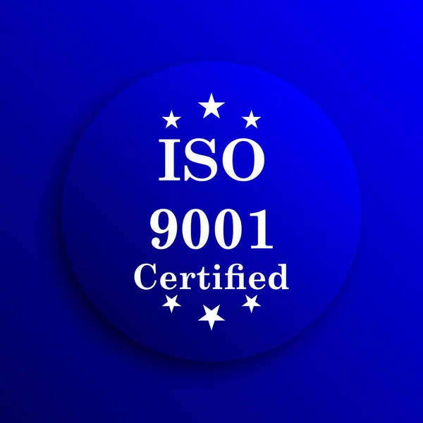 Icona ISO9001 — Foto Stock