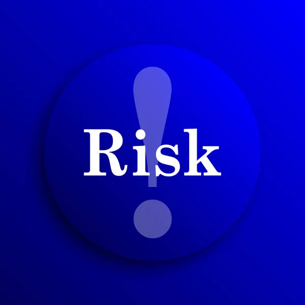 Risk icon — Stock Photo, Image