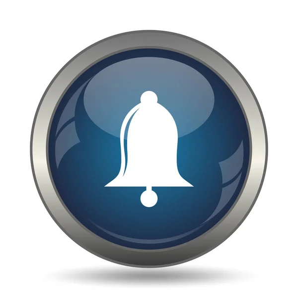 Icono Bell Botón Internet Sobre Fondo Blanco —  Fotos de Stock