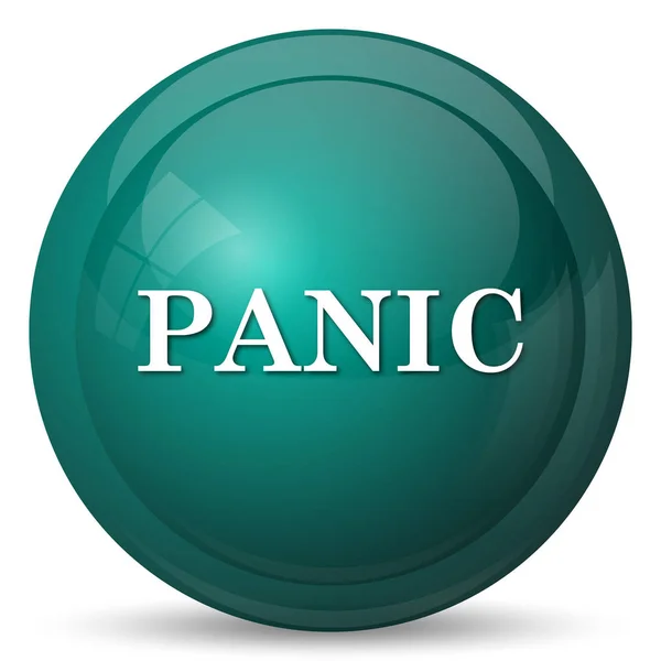 Icono de pánico — Foto de Stock