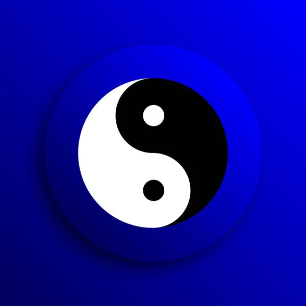 Ying yang icon — Stock Photo, Image