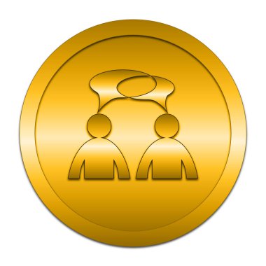 Yorumlar simgesi - kabarcıklar ile erkekler