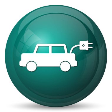 elektrikli araba simgesi