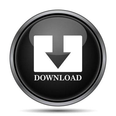 Simgesini indirin. Beyaz arka plan üzerinde Internet düğmesi