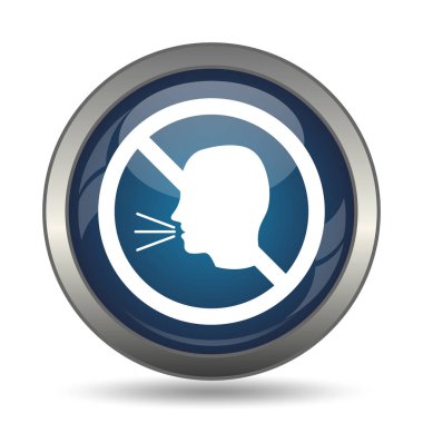 Konuşan bir simge yoktur. Beyaz arka plan üzerinde Internet düğmesi