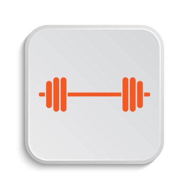 Halter simgesi. Beyaz arka plan üzerinde Internet düğmesi