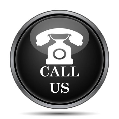 Bizi simgesini arayın. Beyaz arka plan üzerinde Internet düğmesi