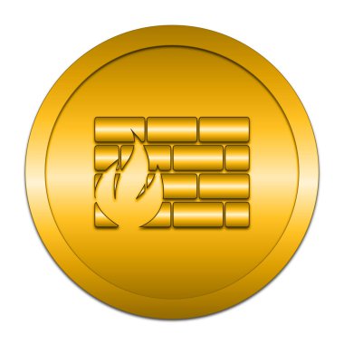 Güvenlik Duvarı simgesi. Beyaz arka plan üzerinde Internet düğmesi.