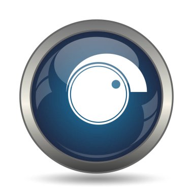 Ses denetimi simgesini. Beyaz arka plan üzerinde Internet düğmesi