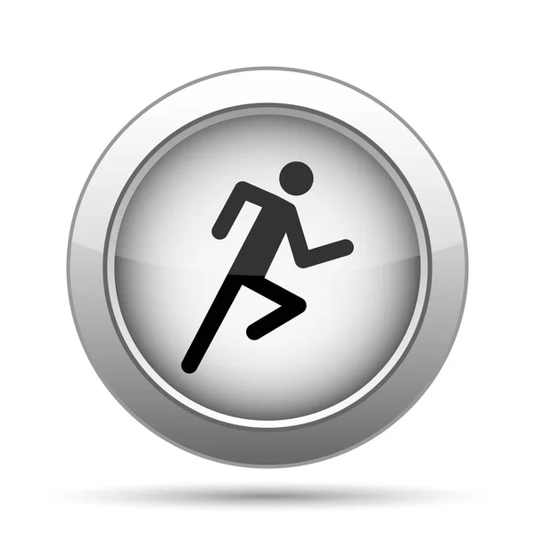 Running man icon — Stock Photo, Image