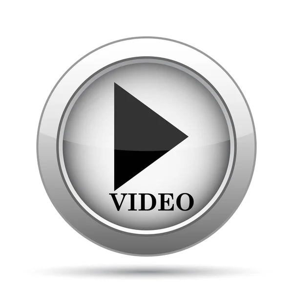 Icona di riproduzione video — Foto Stock