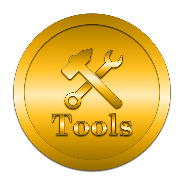 Tools Icon Internet Button White Background — Stock Photo, Image