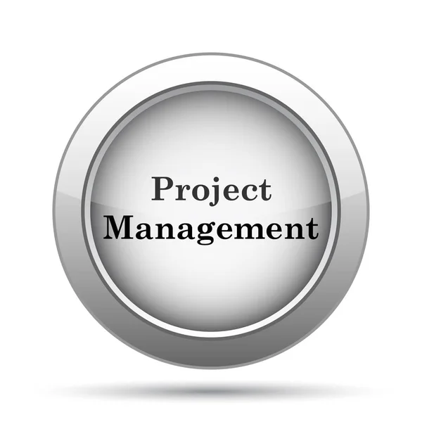 Icono de gestión de proyectos — Foto de Stock