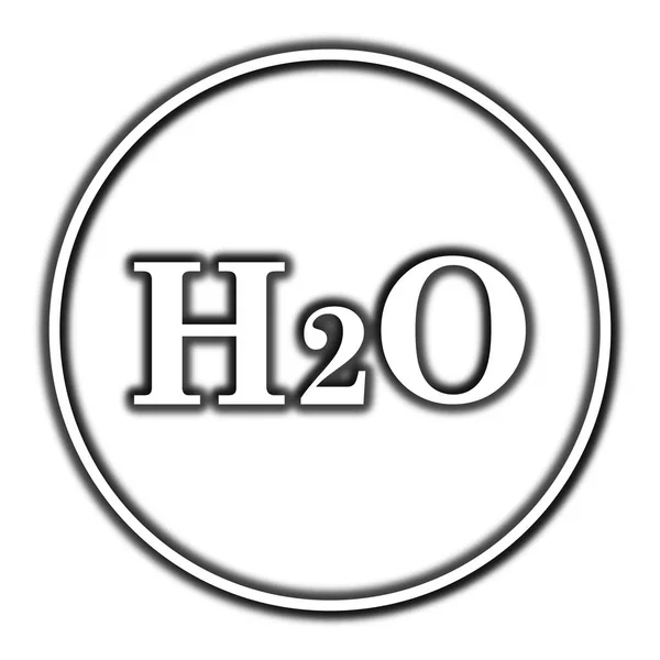 H2O icon — Stock Photo, Image
