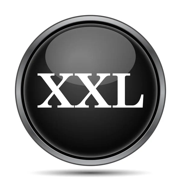 Ikona Xxl Przycisk Internet Białym Tle — Zdjęcie stockowe