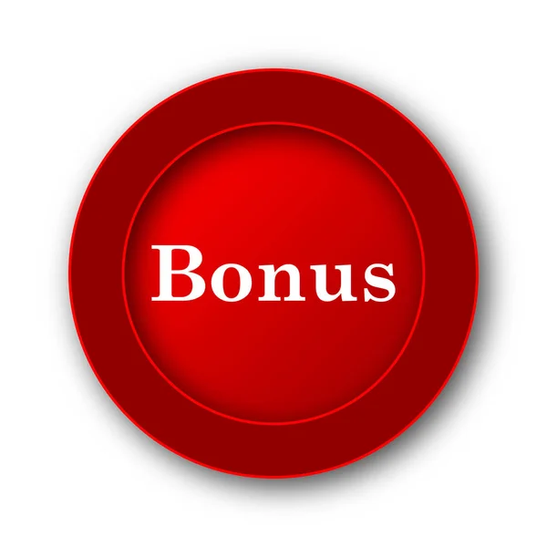 Icône Bonus Bouton Internet Sur Fond Blanc — Photo