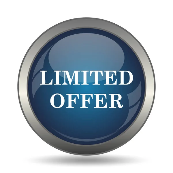 Limited offer icon. Internet button on white background