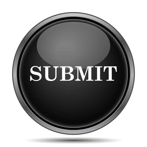 Submit Icon Internet Button White Background — Stock Photo, Image