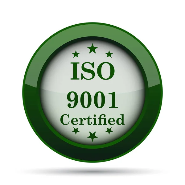 Ícone ISO9001 — Fotografia de Stock