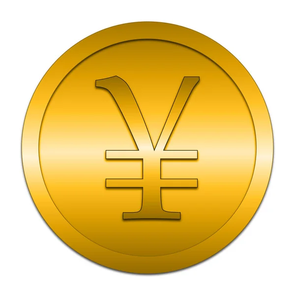 Icono de yen — Foto de Stock