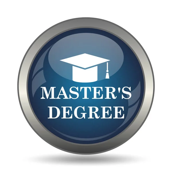 Master's degree icon — Stock Photo, Image