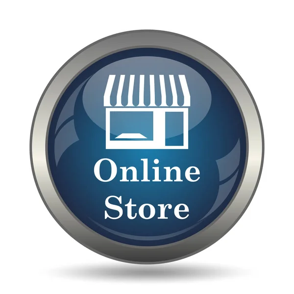 Icono de tienda online — Foto de Stock