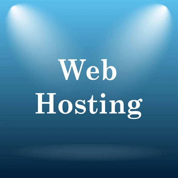 Web hosting εικονίδιο — Φωτογραφία Αρχείου