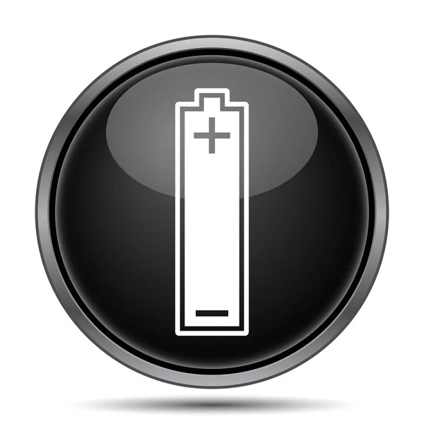 Battery Icon Internet Button White Background — Stock Photo, Image