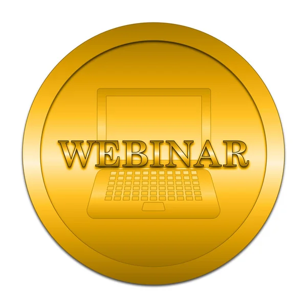 Webinar-Symbol — Stockfoto